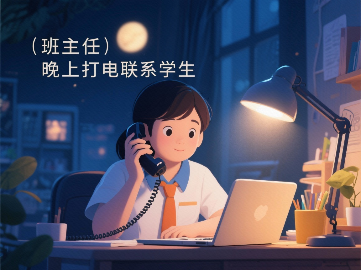 班主任打电话联系学生